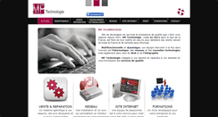 Desktop Screenshot of mp-technologie.com