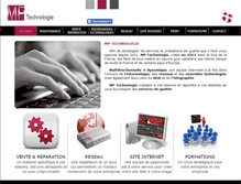 Tablet Screenshot of mp-technologie.com